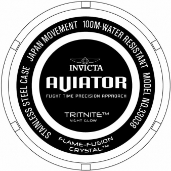 Invicta best sale aviator 33038