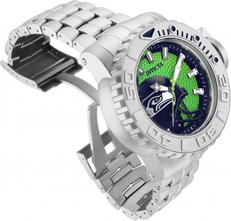 NFL Mens Seattle Seahawks Titan Watch - The Black Bow Jewelry Company