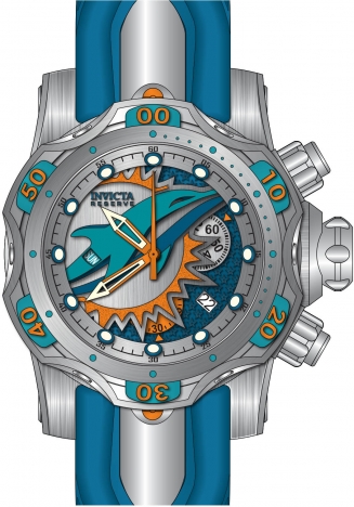 Invicta NFL - Miami Dolphins 35843 Men's Quartz Watch - 52mm