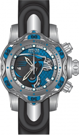 Invicta Women's NFL Carolina Panthers Quartz Strap Watch (33096) 