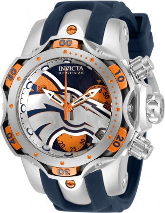 Invicta Women's 33091 'NFL' Patriots Blue Silicone Watch