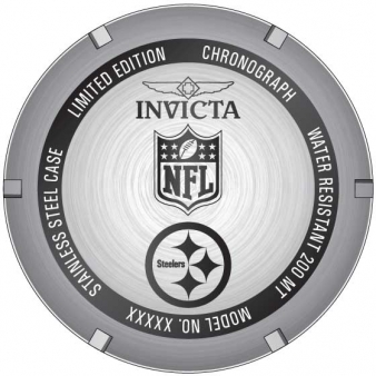 Invicta NFL Pittsburgh Steelers Chronograph Quartz Men's Watch 41433