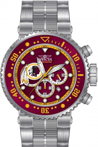 Washington redskins invicta online watch