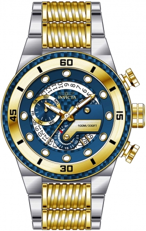 NEW INVICTA S1 Rally Men's CHRONOGRAPH Blue Dial Quartz