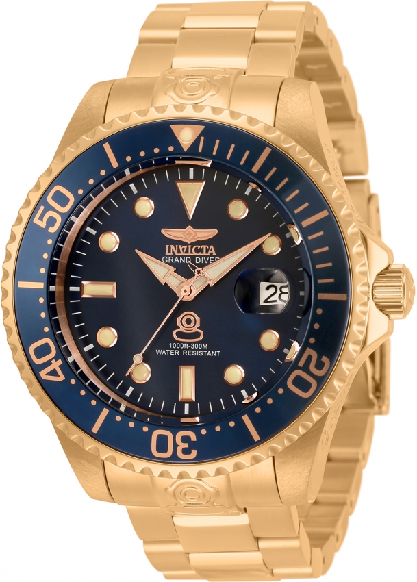 Invicta rose shop gold pro diver