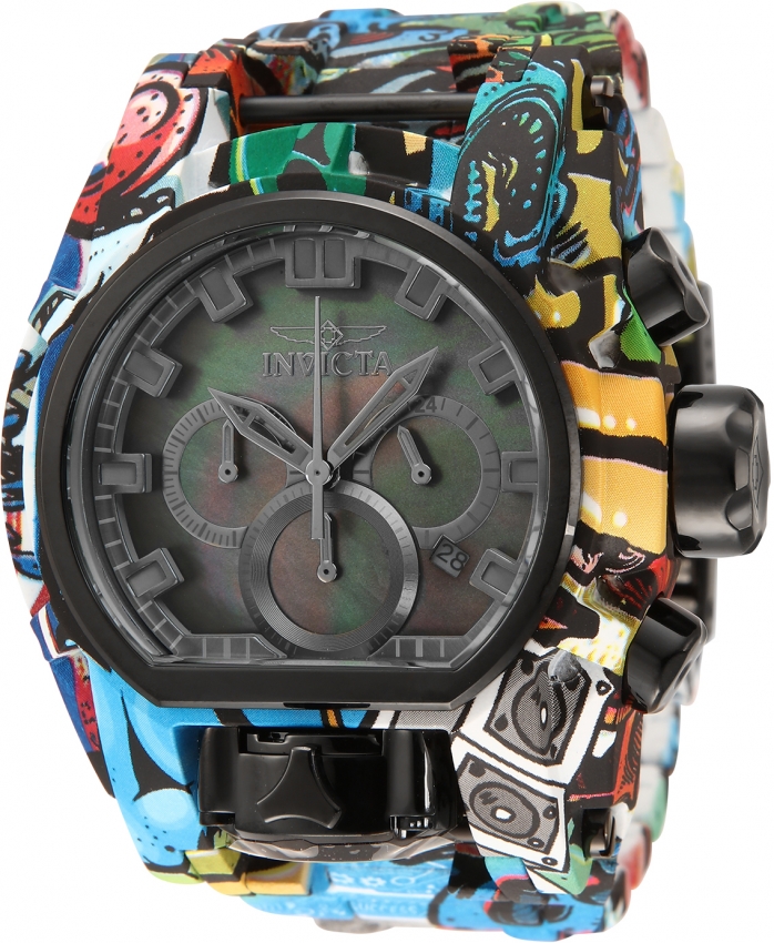 Bolt zeus 2025 graffiti invicta watch