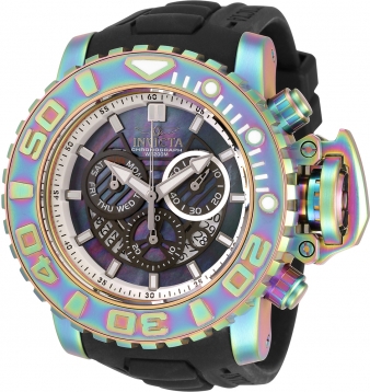 Invicta Sea Hunter Quartz Chronograph Dial Watch outlet in Stainless Steel/Multicolor