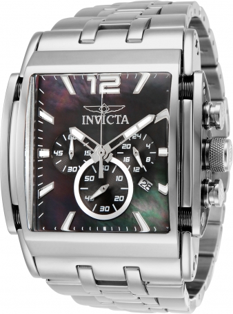 Invicta Speedway Orologio Uomo 48 Mm – Acciaio Inossidabile, Quadrante Blu, Movimento Al Quarzo, Impermeabile 10 Bar