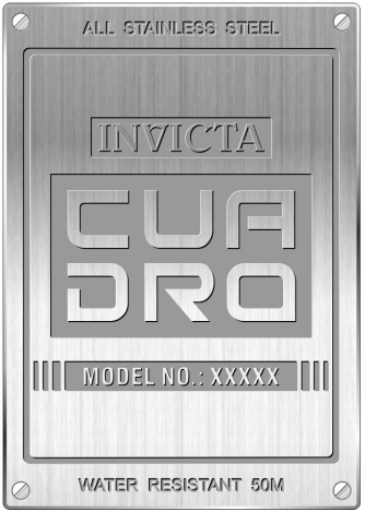 Cuadro model 34833 | InvictaWatch.com