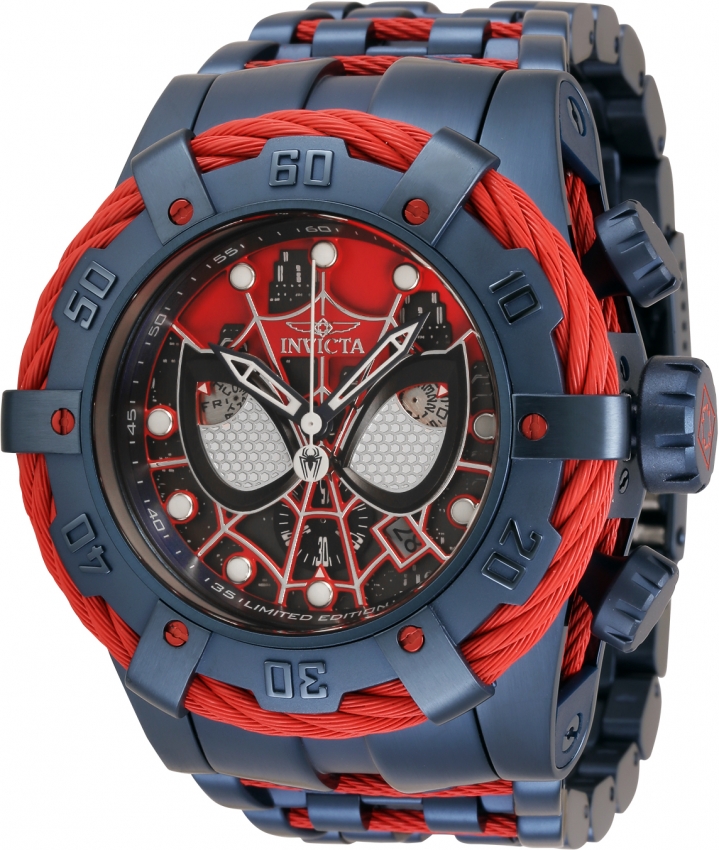 Invicta spiderman watch limited edition hotsell