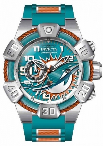 Invicta NFL Miami Dolphins Chronograph Quartz Men's Watch 30273