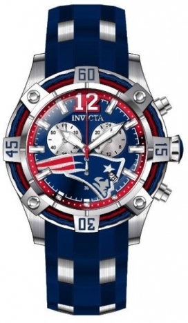 Patriots invicta online watch