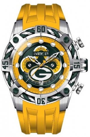 Invicta NFL Green Bay Packers Automatic Men's Watch 33007 – Watches of  America