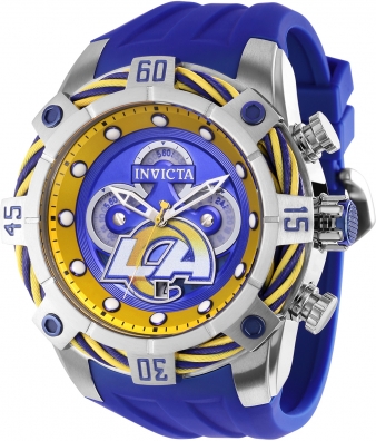 Invicta NFL - Los Angeles Rams 43330 Men's Quartz Watch - 47mm