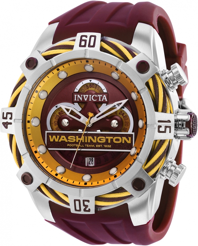 Washington redskins 2025 invicta watch