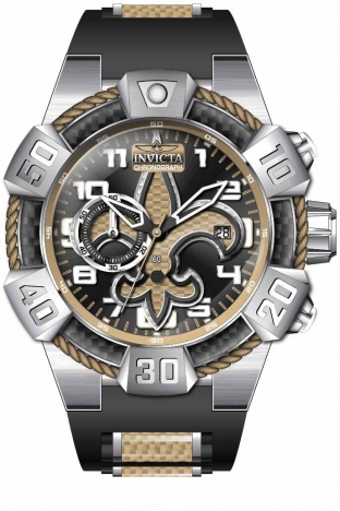 Invicta NFL - New Orleans Saints 35871 Men's Quartz Watch - 52mm