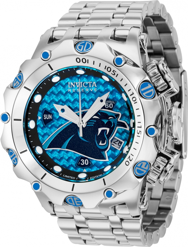 Carolina panthers invicta watch sale