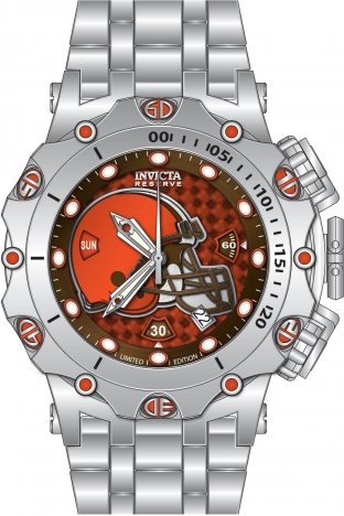 Invicta NFL Cleveland Browns Automatic Black Dial Men's Watch 33003 