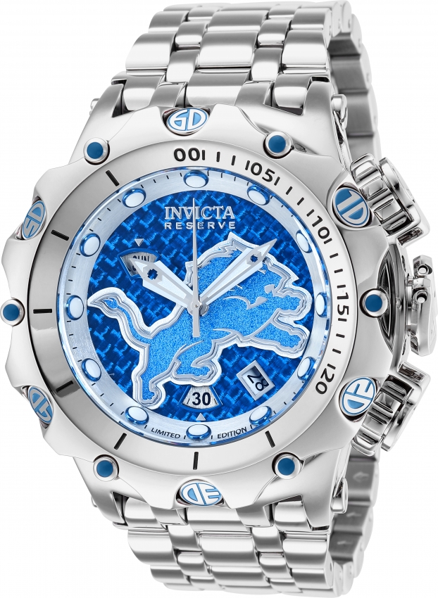 Invicta NFL Detroit Lions Women's Watch - 36mm, Steel, Gold (42559)