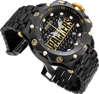 Invicta NFL Green Bay Packers Chronograph Black Dial Mens Watch 36166