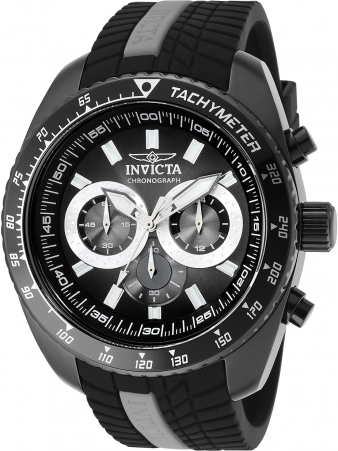 Invicta s1 rally chronograph outlet black dial men's watch