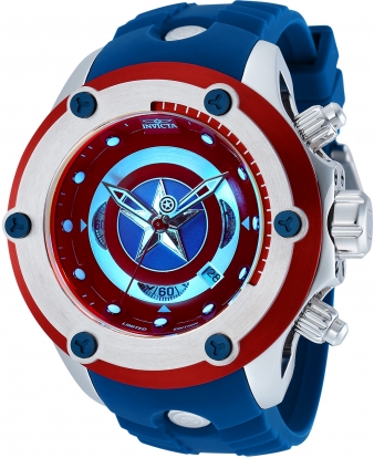 Invicta marvel limited edition hotsell captain america men's watch