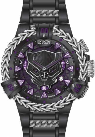 Invicta watch black on sale panther