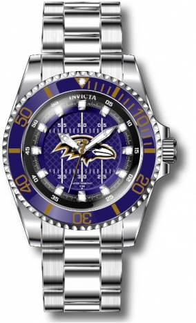 Invicta NFL Baltimore Ravens Quartz Purple Dial Ladies Watch 36938