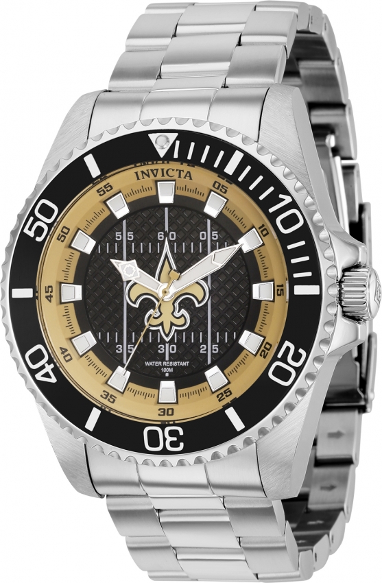 : Invicta NFL New Orleans Saints Women's Watch - 36mm. Steel  (42507) : Clothing, Shoes & Jewelry