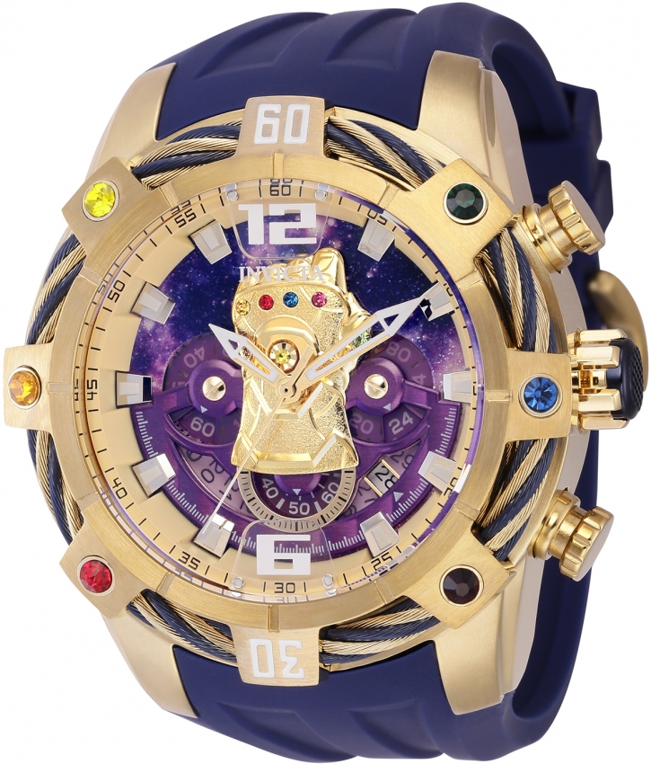 Pre-owned Invicta Marvel Thanos Infinity Gauntlet Men's 64mm Limited Swiss  Watch 34310 | ModeSens