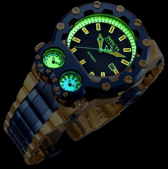 シャッターギミック☆自動巻 INVICTA Reserve 36657 - 時計