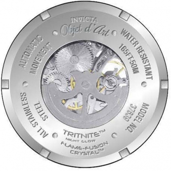 ネット店 INVICTA 腕時計 Objet D Art 39421 自動巻き スケルトン