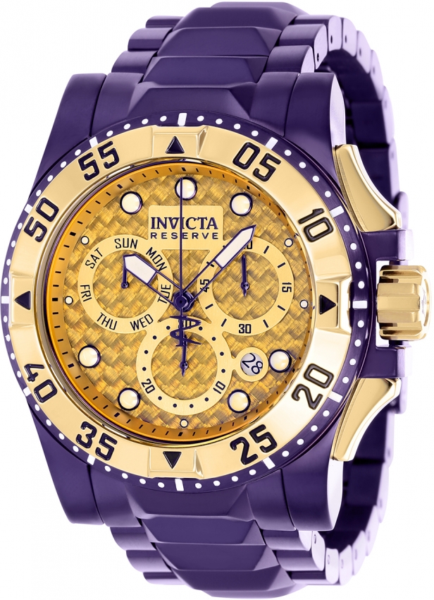 Invicta 24k clearance gold watch