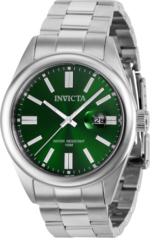 INVICTA Pro Diver Men's 43mm Stainless Steel Green Green dial PC32