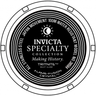 Invicta specialty collection tritnite night 2024 glow