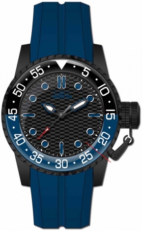 NEW Invicta Pro Diver Men's 50mm Black Carbon Fiber Blue Quartz Watch 38754 store Rare