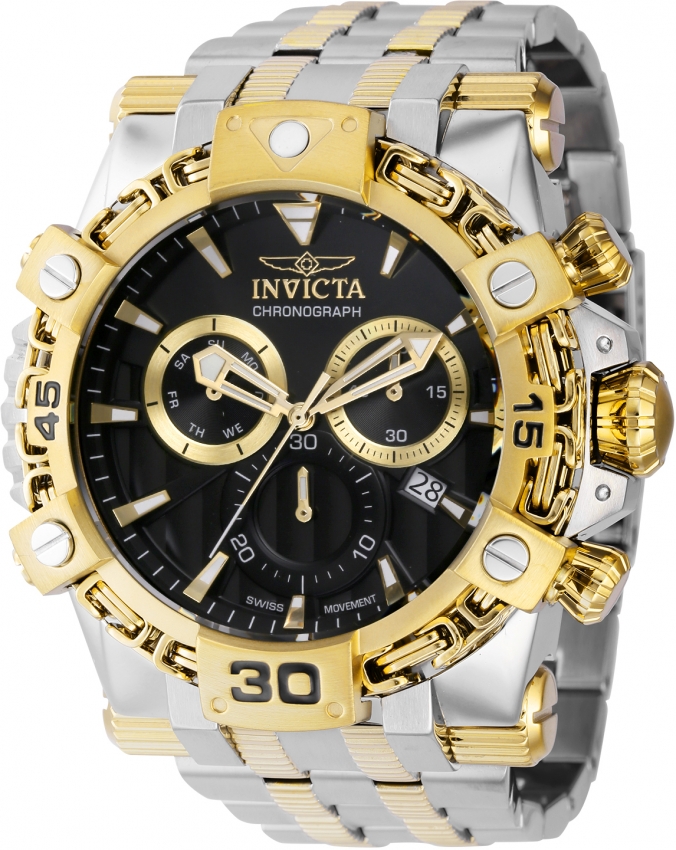 Invicta S1 Rally Mammoth Men's store Watch - 54mm, Steel, Gold 38086