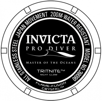 Invicta Men's Pro Diver 39090 Quartz Watch Invicta Men\u0027s 39090 Pro Diver Quartz 3 Hand Blue Dial Watch
