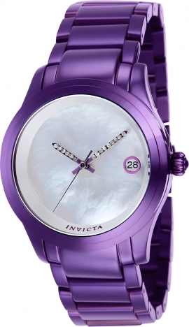 Invicta Lady's Pro Diver 38mm Stainless Steel Quartz Watch, Gold (Model: 40880) Invicta Pro Diver Ladies 38mm Stainless Steel White dial Quartz Watch 37162