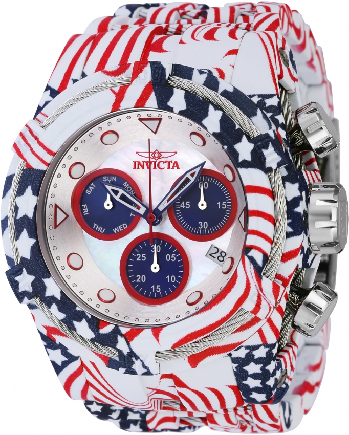 Invicta Men's USA flag style buy watche