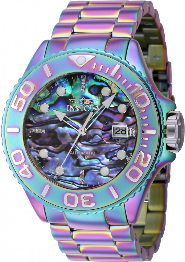 Invicta iridescent abalone watch best sale