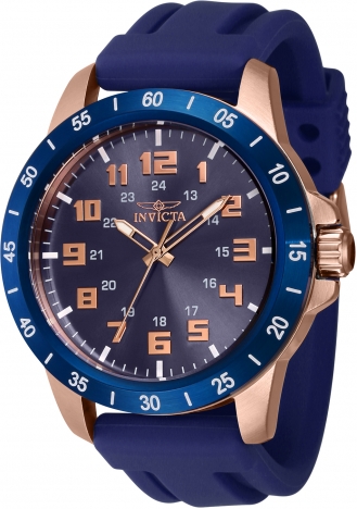 Navy blue invicta outlet watch