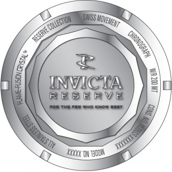 Invicta reserve flame online fusion crystal