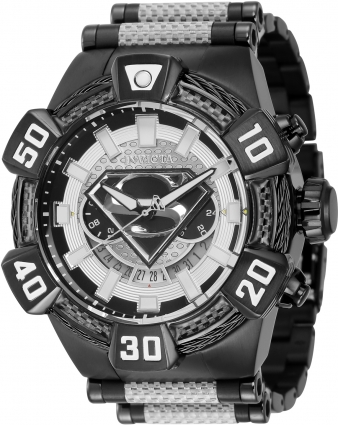 Invicta superman watch black best sale