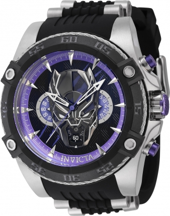 Invicta marvel limited edition best sale black panther men's watch