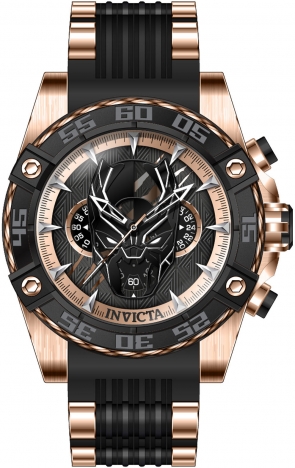 Black panther invicta best sale watch limited edition gold