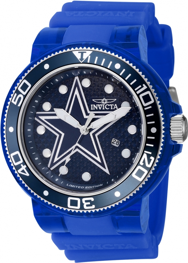 Invicta NFL Dallas Cowboys 41431 Men's Quartz Watch 53mm