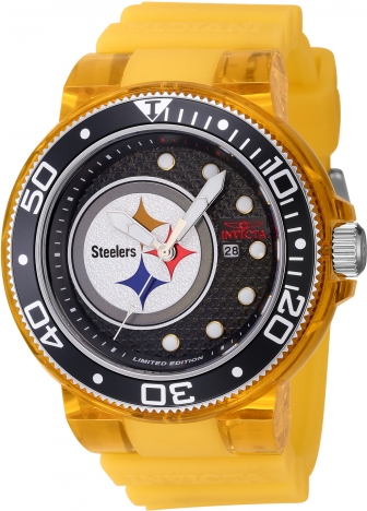 Pittsburgh steelers invicta online watch