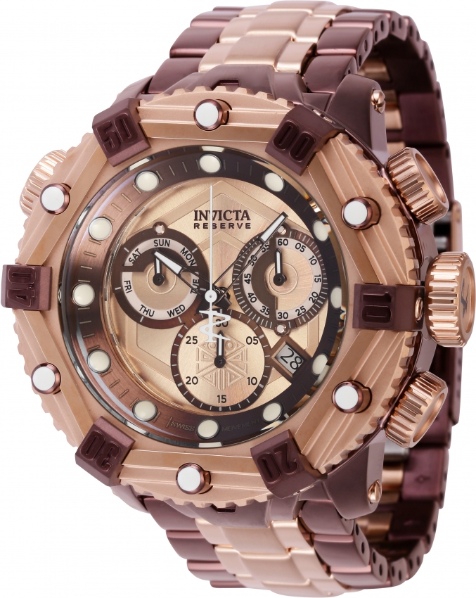 Invicta Reserve Huracan Shutter Men's outlet Watch - 53mm, Steel (41734)