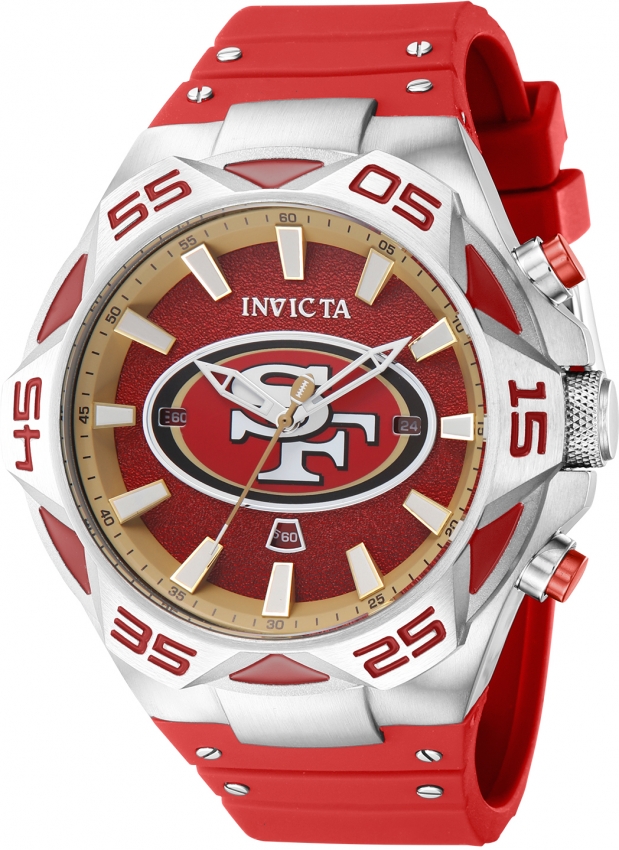 : Game Time San Francisco 49ers Silicone Watch Band and